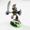 Skylanders - Spyro's Adventure - Figure - Green Base - Undead - Chop Chop - Skeleton Knight with Sword and Shield - 84177888 - USED