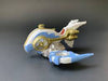 Skylanders - Superchargers - Vehicle - Air - Air - Hurrican Jet Vac - Jet Stream - White, Gold and Blue Airplane - 87551888 - USED