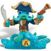 Skylanders - Swap Force - Figure - Blue Base - Water - Wash Buckler - Swashbuckling Blue Octopus Pirate - 84746888 - USED