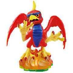 Skylanders - Spyro's Adventure - Figure - Green Base - Fire - Sunburn - Phoenix Fire Dragon - 83996888 - USED