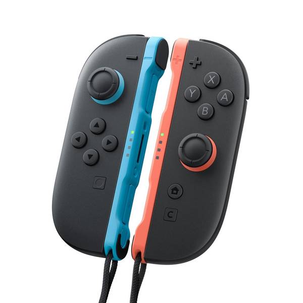 NS2 Joy-Con 2 (1st) - Set of 2 - Light Blue / Light Red - USED