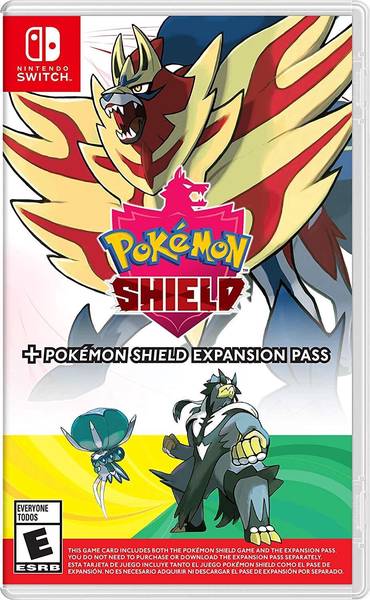 NS Pokemon - Shield + Pokemon Shield Expansion Pass - Expansion Pass Included on Cartridge - DLC MAY NOT BE INCLUDED