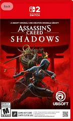 NS2 Assassin's Creed - Shadows - GAME-KEY CARD