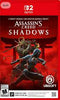 NS2 Assassin's Creed - Shadows - GAME-KEY CARD