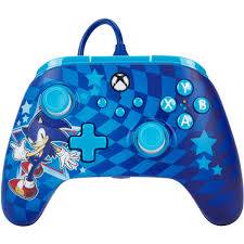 XSX XB1 PC Controller (3rd) - Sonic the Hedgehog theme - Wired - PowerA - Blue - NEW