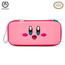 NS Carry Case - Switch - Nintendo - KIRBY - Big Face - PINK - NEW