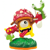 Skylanders - Giants - Figure - Orange Base - Life - ShroomBoom - Lightcore - Bright Yellow Cyclops Mushroom Holding Slingshot - 8455888 / 84545888 - USED