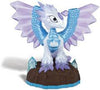 Skylanders - Swap Force - Figure - Blue Base - Earth - Flashwing - Lightcore - White and Blue Dragon with Wings Raised - 84674888 - USED
