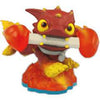 Skylanders - Swap Force - Figure - Blue Base - Fire - Hot Dog - Magma Dog Fire Bone in Mouth - 84670888 - USED