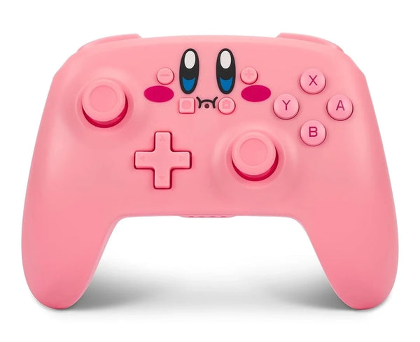 NS Switch Controller (3rd) - Wireless - PowerA - Kirby - Pink - USED