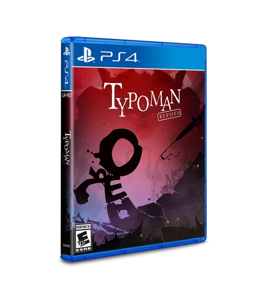 PS4 Typoman - Revised - Limited Run #135