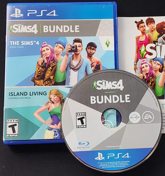 PS4 Sims 4 Bundle - Island Living Expansion Pack