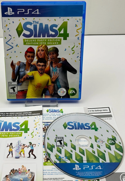 PS4 Sims 4 - Deluxe Party Edition