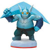 Skylanders - Trap Team - Figure - Red Base - Air - Gusto - Blue Guy with Big Blue Boomerang - 87000888 - USED