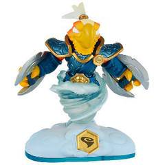 Skylanders - Swap Force - Figure - Blue Base - Air - Free Ranger - Eagle in Blue Armor, Riding a Tornado, Holding Silver Blades - 84783888 - USED