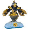 Skylanders - Swap Force - Figure - Blue Base - Air - Legendary Free Ranger - Blue Eagle in Gold Armor, Riding a Tornado, Holding Golden Blades - 84783888 USED