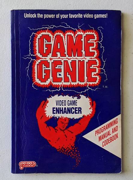 NES Game Genie Video Game Enhancer - Manual / Guidebook - Galoob - USED