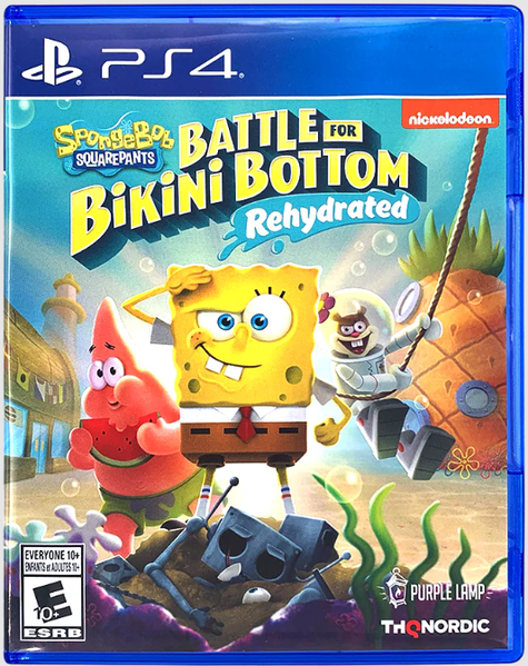 PS4 SpongeBob SquarePants - Battle for Bikini Bottom - Rehydrated