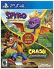 PS4 Spyro Reignited Trilogy / Crash N Sane Trilogy - Bundle - Complete with Slipcover and Both Games