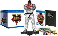 PS4 Street Fighter V 5 - Collector's Edition - Complete with Big Box, Game, Statue and Artbook - DLC MAY NOT BE INCLUDED