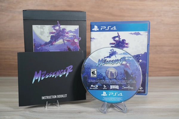 PS4 The Messenger - Special Edition - Big Box, Game, Artbook and Stickers - Special Reserve Games