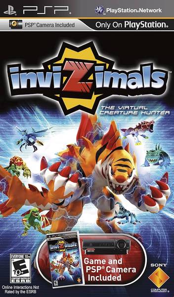 PSP Invizimals - CAMERA REQUIRED