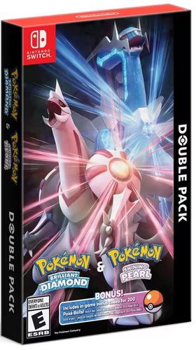 NS Pokemon - Brilliant Diamond & Shining Pearl - Double Pack - DLC MAY NOT BE INCLUDED