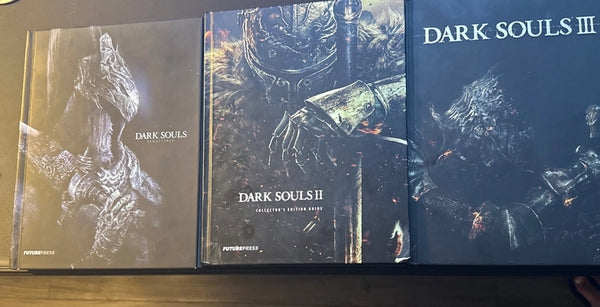 Official Game Strategy Guides - Dark Souls Remastered, Dark Souls 2 and Dark Souls 3 - Future Press - Hardback Collector's Edition Trilogy