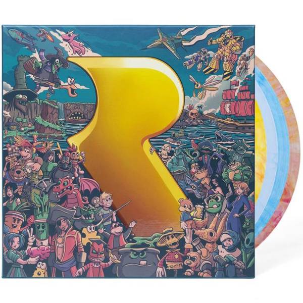 Music VINYL RECORD - RARE - Celebrating 40 Years - Sea of Thieves, Conker's Bad Fur Day, Battletoads, Banjo-Kazooie, Viva Pinata, etc - 4X LP - NEW