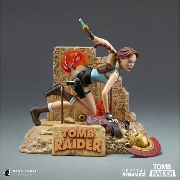 Gamer Gear - TOY - Figures - Tomb Raider - Dark Horse - Lara Croft Classic Era - PVC Statue - NEW