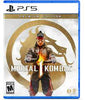 PS5 Mortal Kombat 1 - Premium Edition - Gold Dragon with White Background on Disc - DLC MAY NOT BE INCLUDED