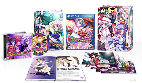 PS4 Touhou Genso Rondo - Bullet Ballet - Limited Edition - Complete with Big Box, Game, Artbook, OST CD in Jewel Case, 5 Art Prints and 12 Pins - DLC MAY NOT BE INCLUDED