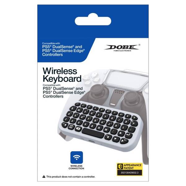 PS5 Wireless Controller Keyboard attachment (3rd) Dobe - NEW