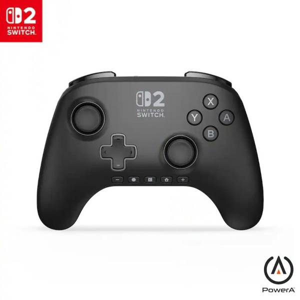 NS2 NS Switch 2 Controller (3rd) - Wireless - PowerA Advantage - Black - NEW