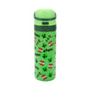 Gamer Gear - Water Bottle - Metal - 24oz - Minecraft - Boom icons - Bottle with straw - Green - NEW