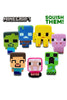Gamer Toys - SquishMe Stress Balls - Mojang Studios - Minecraft - Assorted Character Figures - Mystery Scented - Blind Bag - NEW
