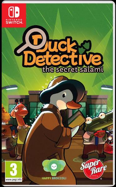 NS Duck Detective - The Secret Salami - Super Rare Games - PAL IMPORT