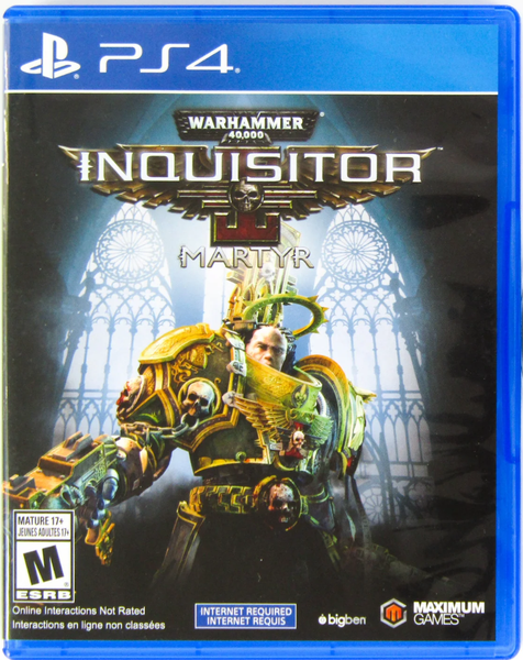 PS4 Warhammer 40,000 40K - Inquisitor - Martyr - ONLINE REQUIRED