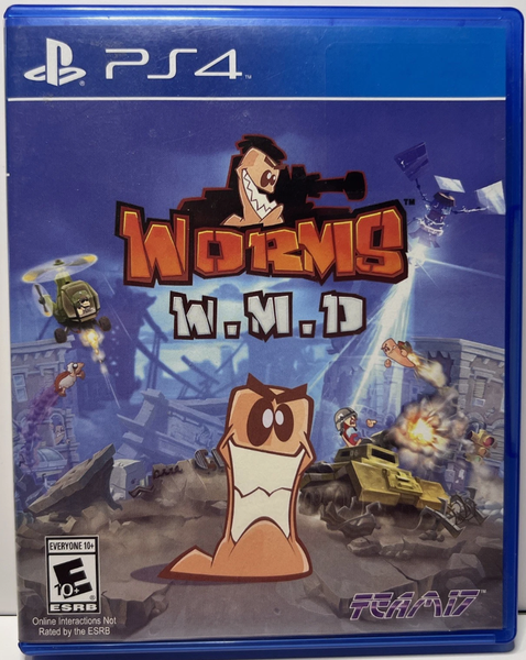 PS4 Worms WMD - DLC MAY NOT BE INCLUDED