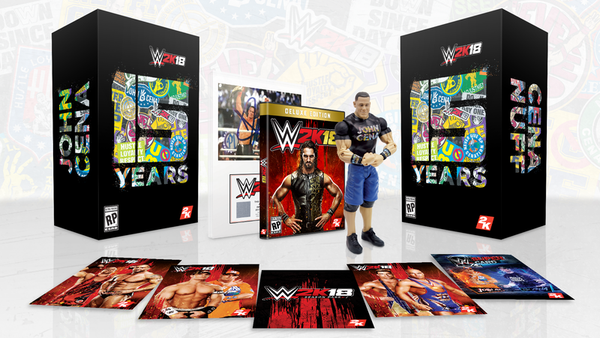 PS4 WWE 2K18 - Cena Nuff Edition - DLC MAY NOT BE INCLUDED