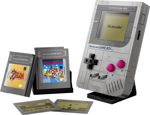 LEGO Game Boy Building Set - Nintendo Themed Collectible - 72046 - NEW