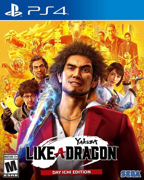 PS4 Yakuza - Like a Dragon - Day Ichi Steelbook Edition - DLC MAY NOT BE INCLUDED