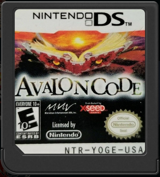 NDS Avalon Code - LOOSE CART ONLY