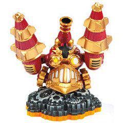 Skylanders - Giants - Figure - Orange Base - Tech - Drill Sergeant - Red and Gold Drilling Machine - 84492888 - USED