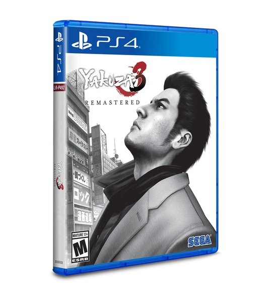 PS4 Yakuza 3 Remastered - Limited Run #576 - NEW