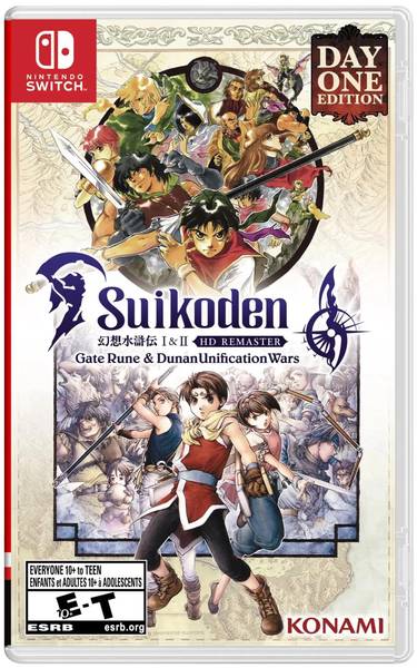 NS Suikoden I 1 & II 2 HD Remaster - DLC MAY NOT BE INCLUDED