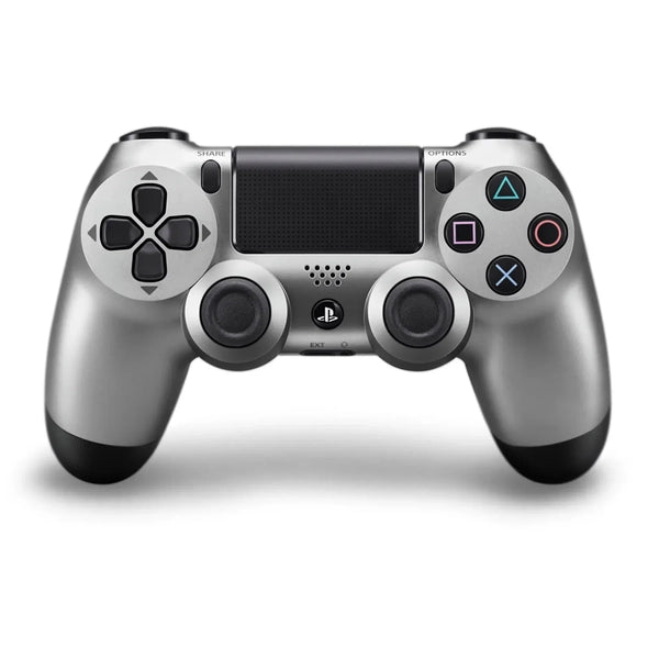 PS4 Wireless Controller (1st) - Sony - DualShock 4 - Limited Edition - Batman Arkham Knight - Silver & Black - USED