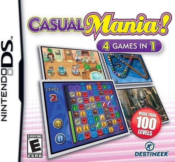 NDS Casual Mania - 4 Games in 1