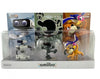 Amiibo - Gold Smash Base - 3 Pack - ROB, Mr Game & Watch and Duck Hunt - NEW