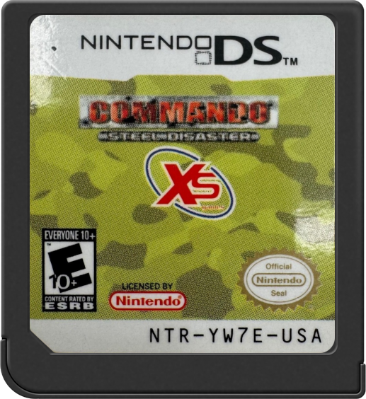 NDS Commando - Steel Disaster - LOOSE CART ONLY